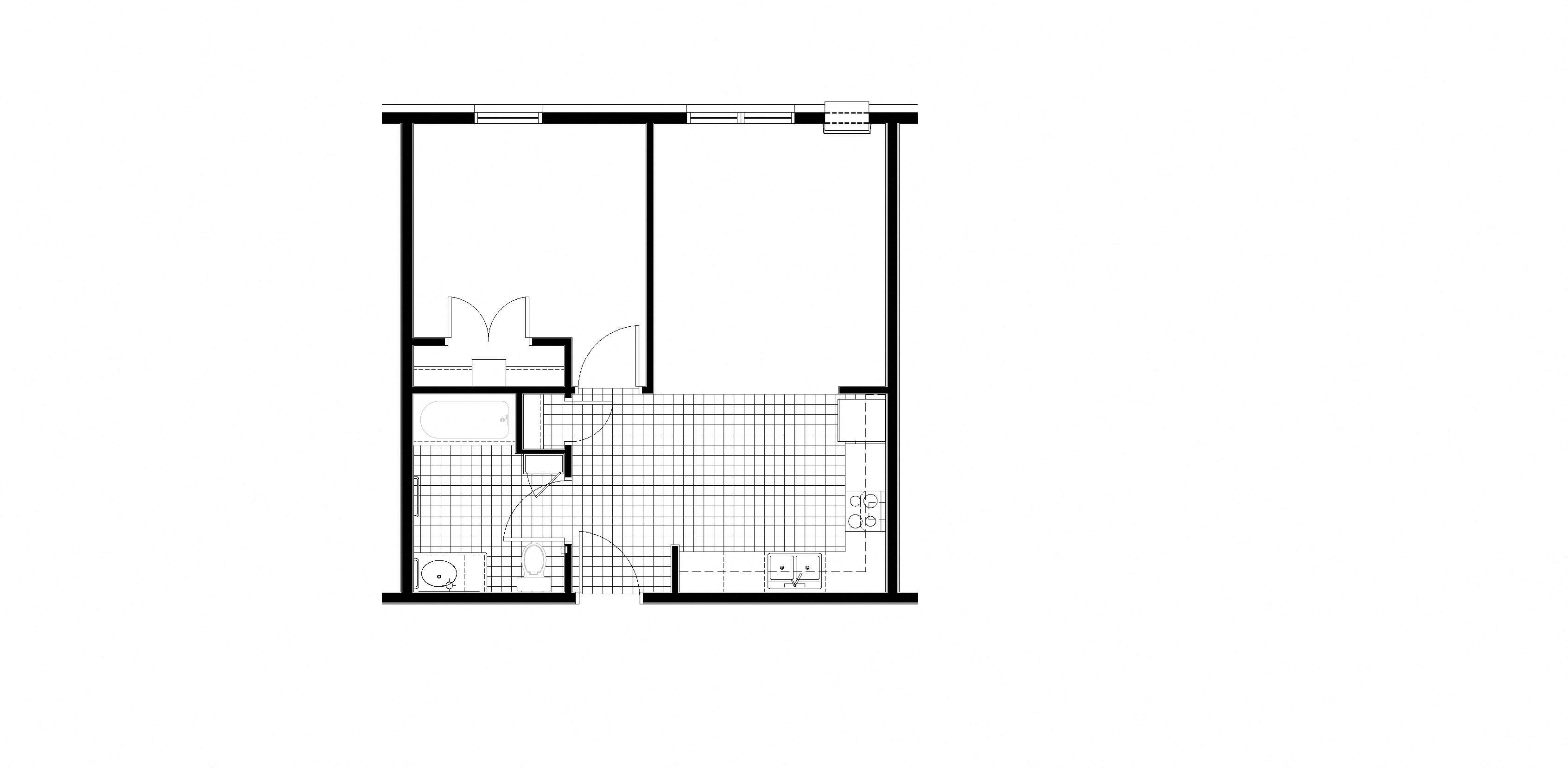 Unit A Floor Plan 1